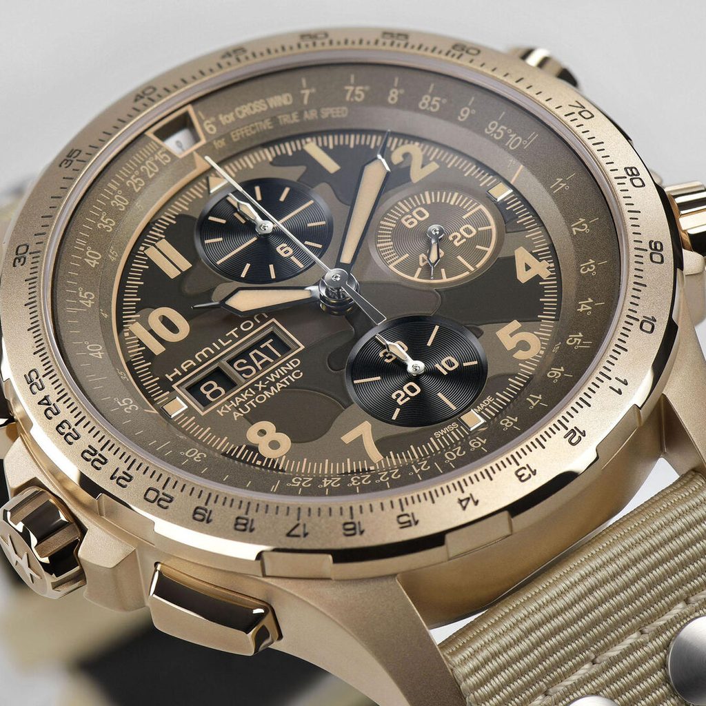 Hamilton Khaki Aviation X-Wind Auto Chrono H77916920 | Helveti.eu