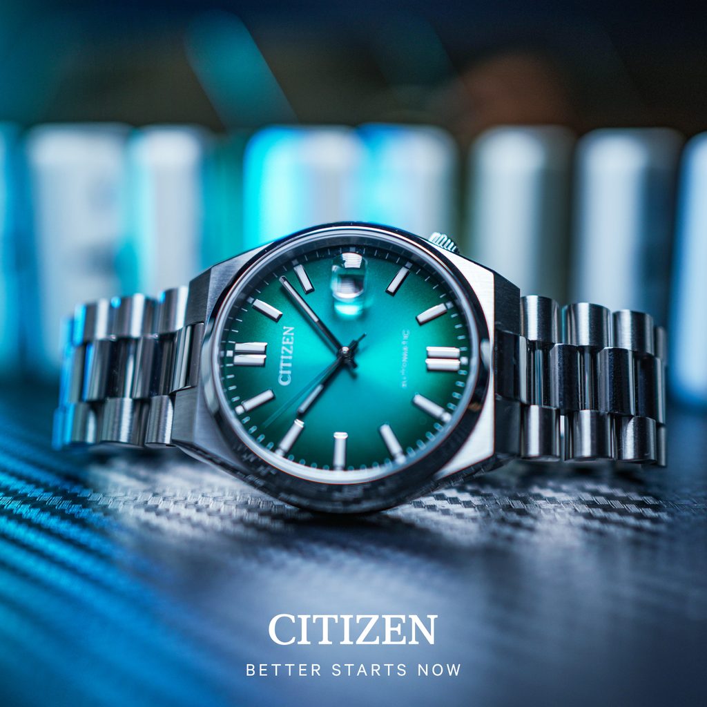 Citizen TSUYOSA Blue Steel Automatic Watch