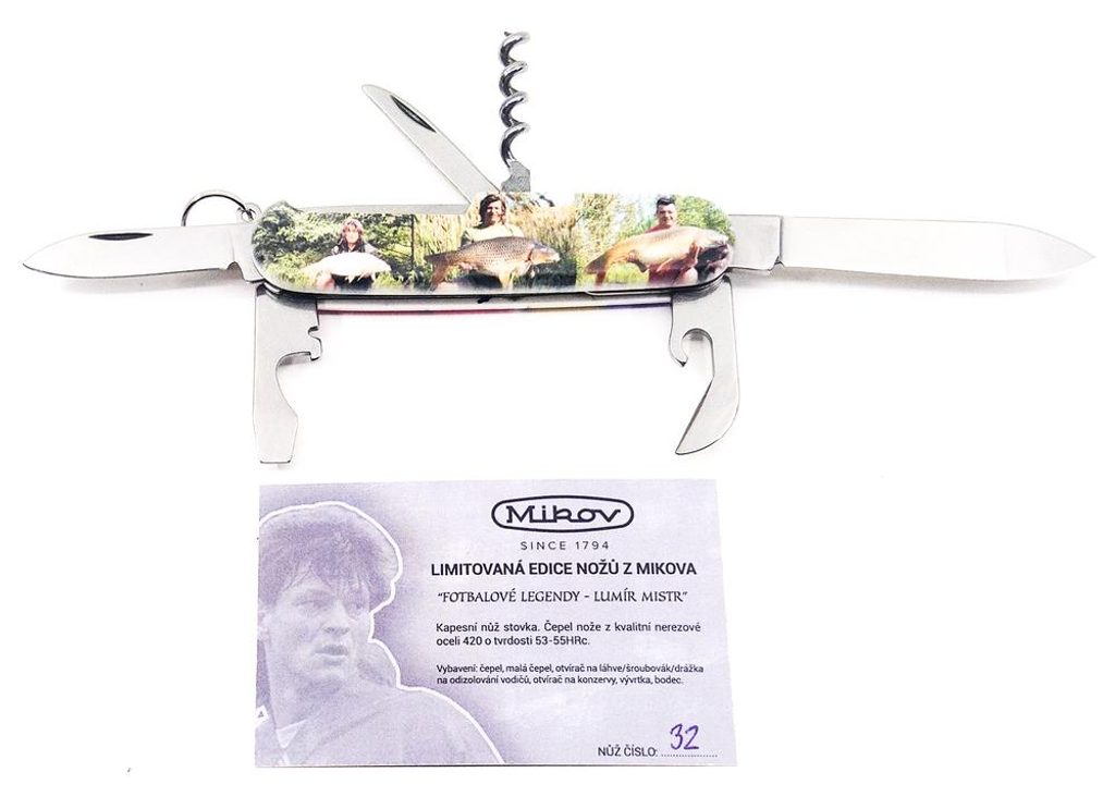 Mikov Hundred Legends 100-NH-6 AK limited edition pocket knife | Helveti.eu