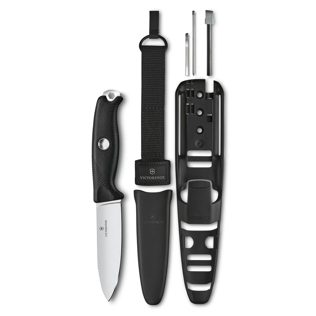 Victorinox fixed blade knife Venture Pro Black 3.0903.3F | Helveti.eu
