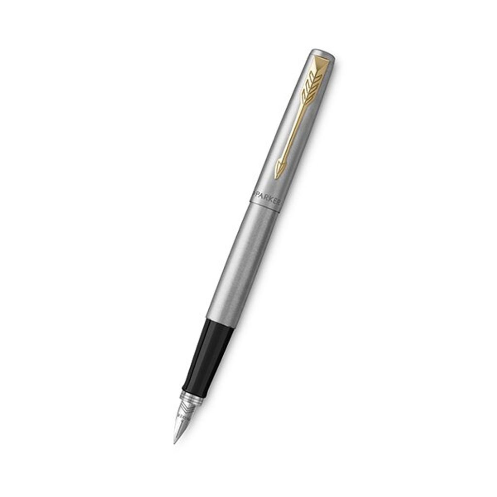 Parker Jotter Classic Stainless Steel Gold GT & CT Ballpoint Pens, Set of 3  Pens
