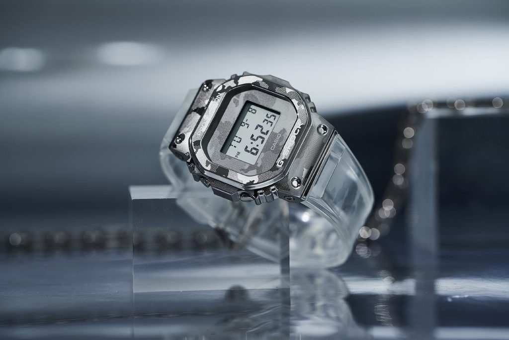 Casio G-Shock GM-5600SCM-1ER Skeleton Camouflage Series | Helveti.eu