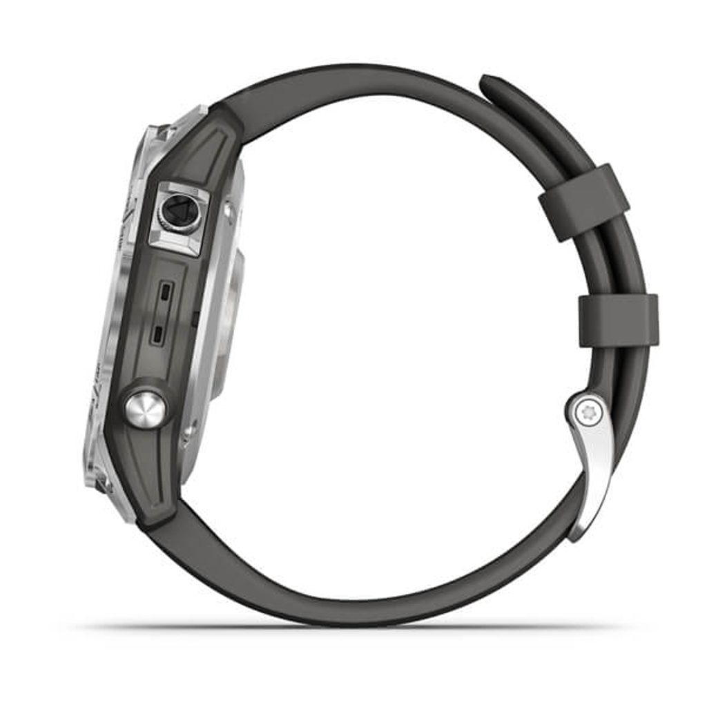 Garmin fenix 7 47MM Metal, Polímero Plata con correa color Grafito  010-02540-01