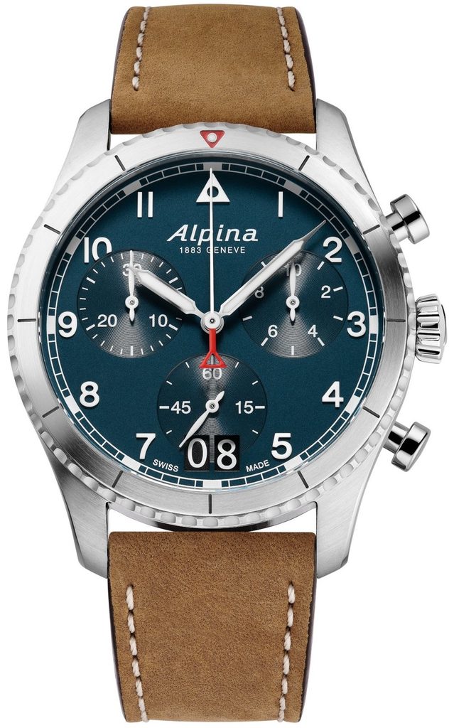 Alpina Startimer Pilot Quartz Chronograph Big Date AL-372NW4S26 | Helveti.eu