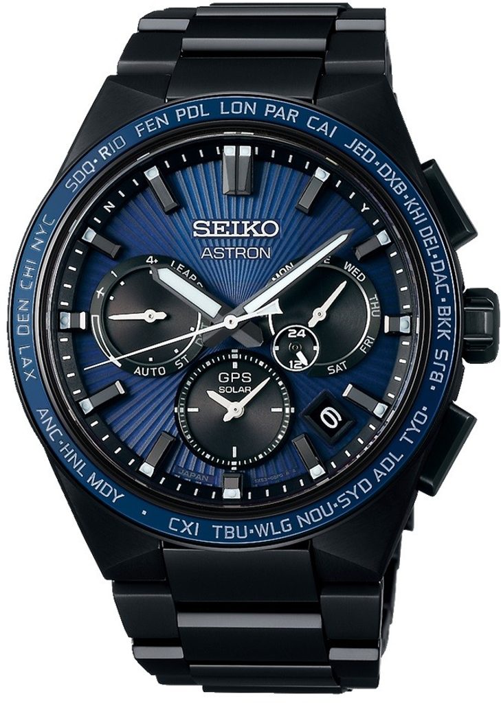 Seiko Astron SSH121J1 GPS Solar 5X53 Dual-Time 