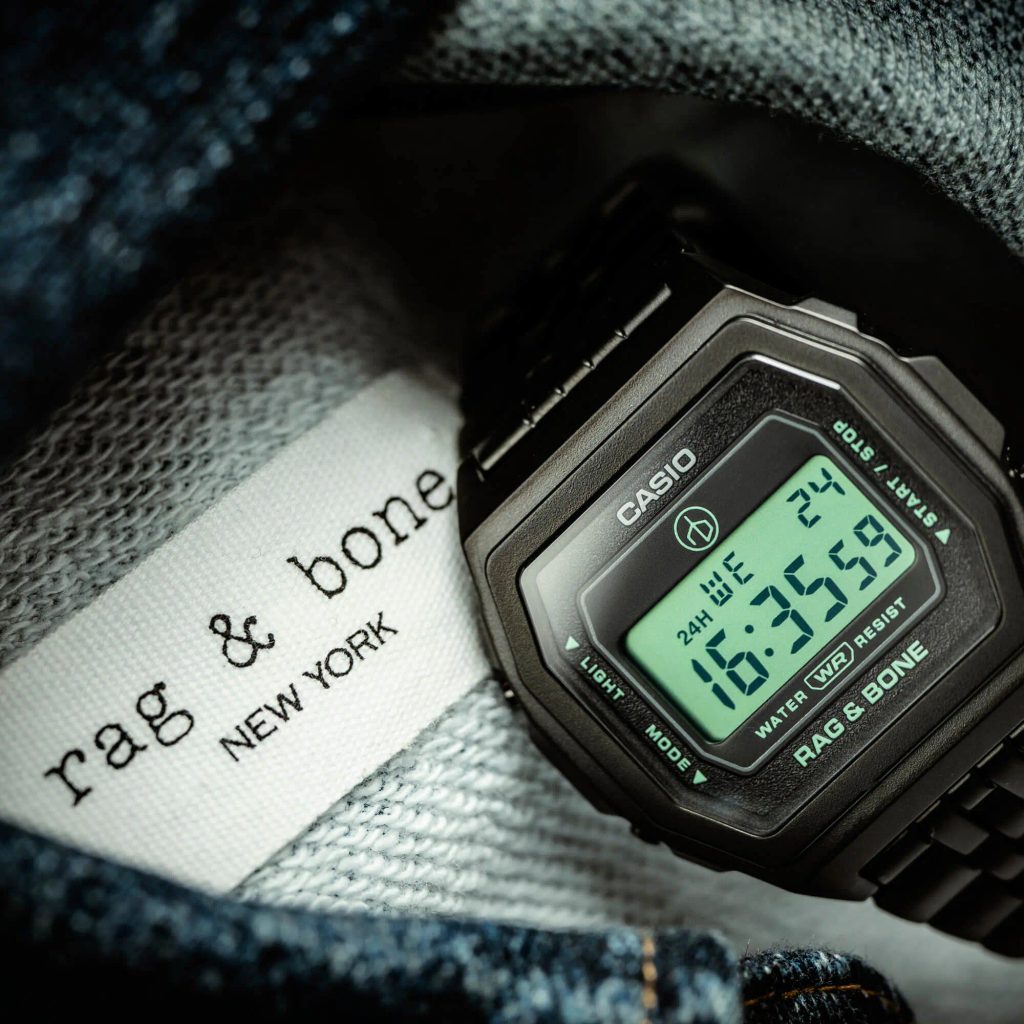 Casio Collection Vintage A1000RCB-1ER rag & bone | Helveti.eu