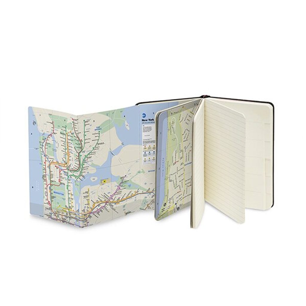 Moleskine City New York notebook - hard cover - S, lined - clear  1331/1414041 | Helveti.eu