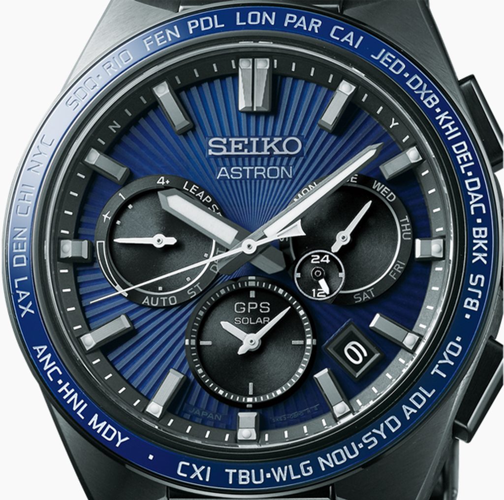 Seiko Astron SSH121J1 GPS Solar 5X53 Dual-Time 