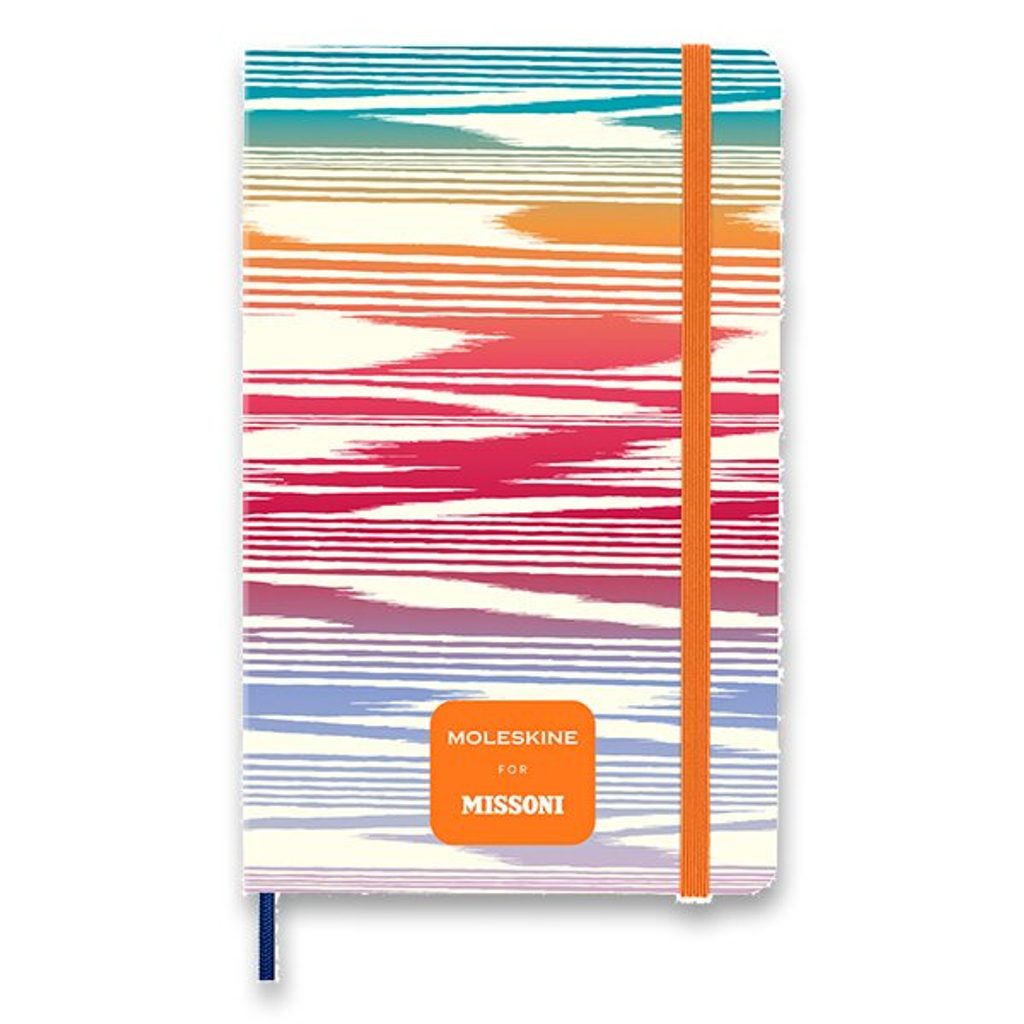 Moleskine Missoni Hardcover Large Notebook Orange