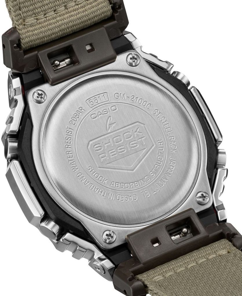 Casio G-Shock GM-2100C-5AER Utility Metal Collection | Helveti.eu