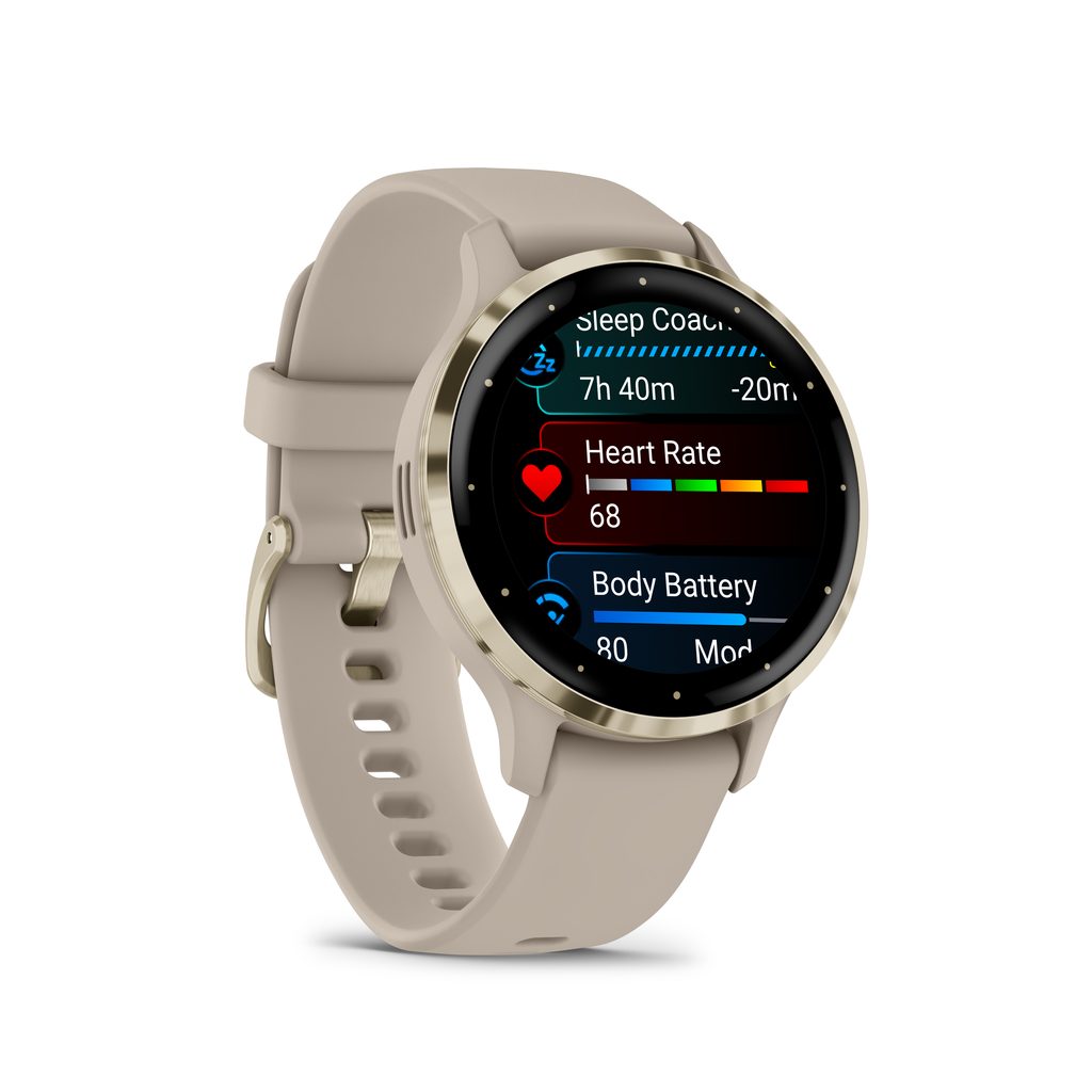 Garmin Venu Sq 2 Music Edition French Grey & Cream Grey