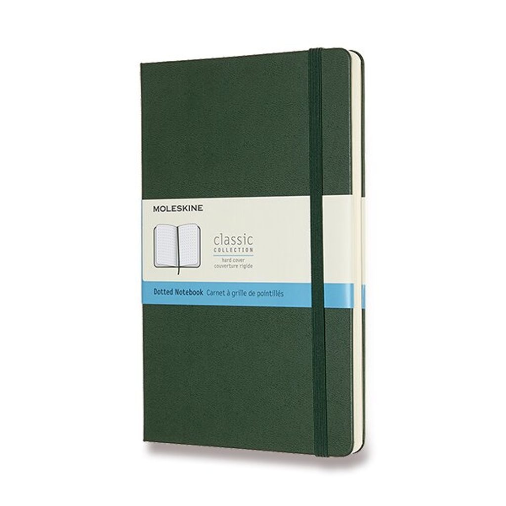 Moleskine notebook CHOICE OF COLOURS - hard cover - L, dotted 1331/ ...