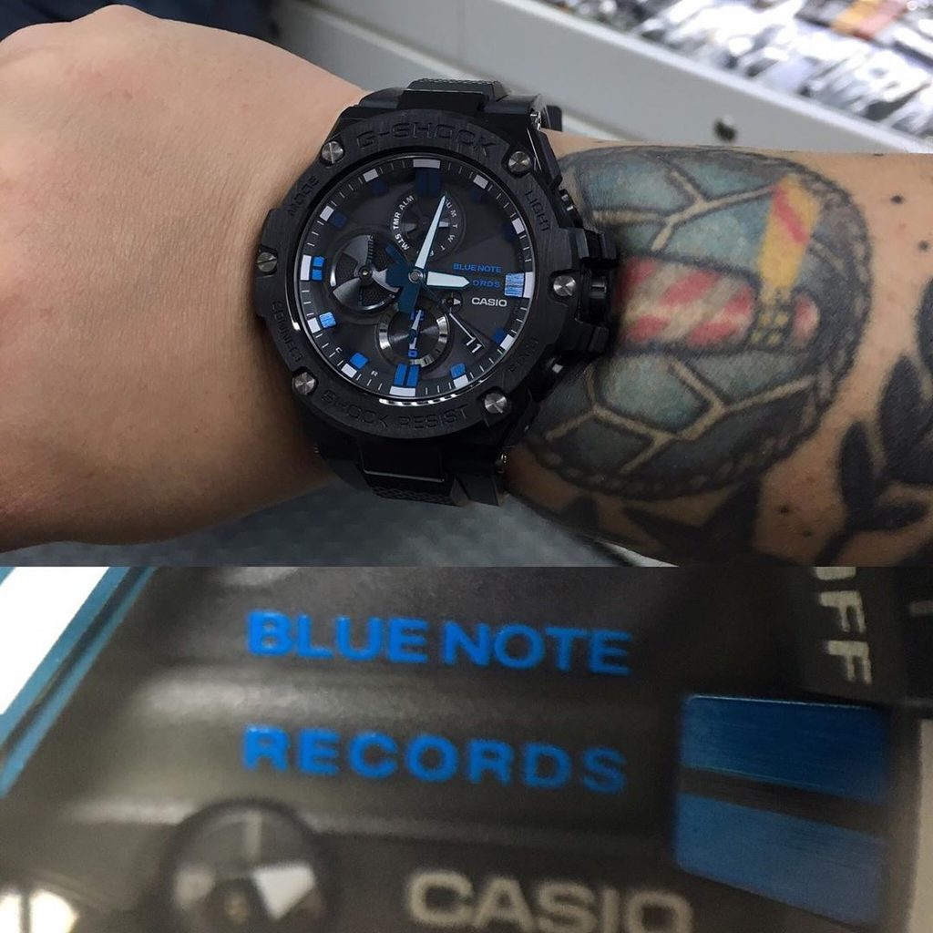 Casio g shock store blue note records