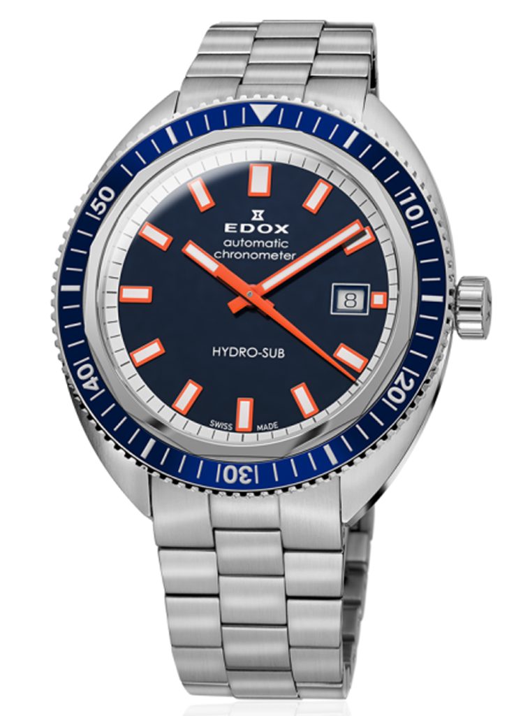 EDOX Hydro-Sub Automatic 80128-3BUM-BUIO 1965 Limited Edition