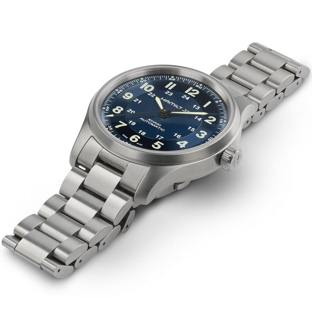 Hamilton Khaki Field Titanium Auto H70545140 Helveti.eu