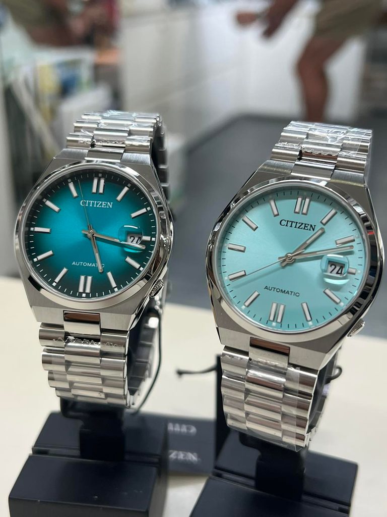Citizen Tsuyosa NJ0151-88X Automatic Blue Analog Sapphire Glass Men's Watch