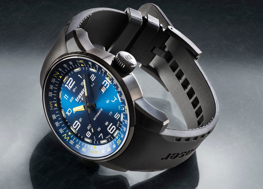 Traser P68 Pathfinder Automatic Blue Rubber Helveti.eu