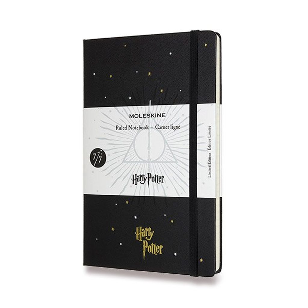 Moleskine Harry Potter notebook - hard cover - L, lined 1331/1917312 |  Helveti.eu