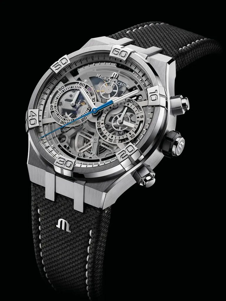 Maurice Lacroix Aikon Automatic Skeleton Chronograph AI6098-SS001 