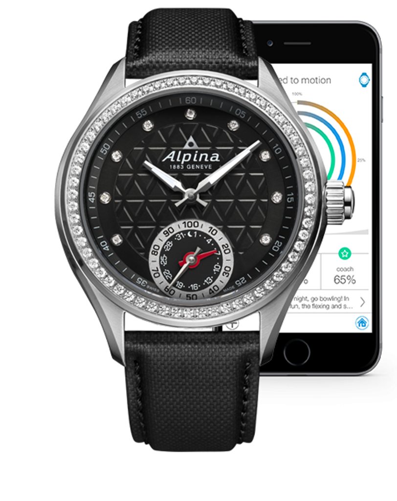 Alpina Horological Smartwatch AL 285BTD3CD6 Helveti.eu