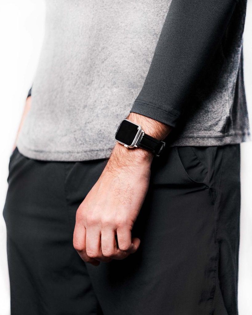 Řemínek Hirsch Hevea černý Helveti.cz