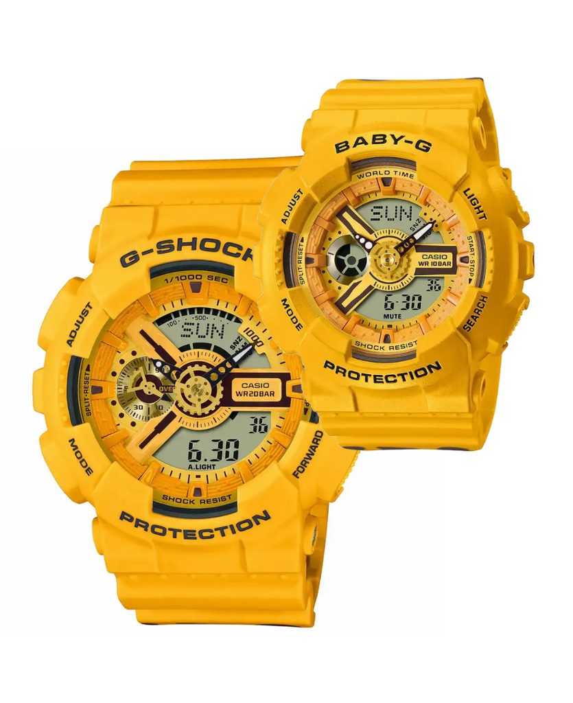 SET Casio G Shock Summer Lover Honey Series GA 110SLC 9AER a BA