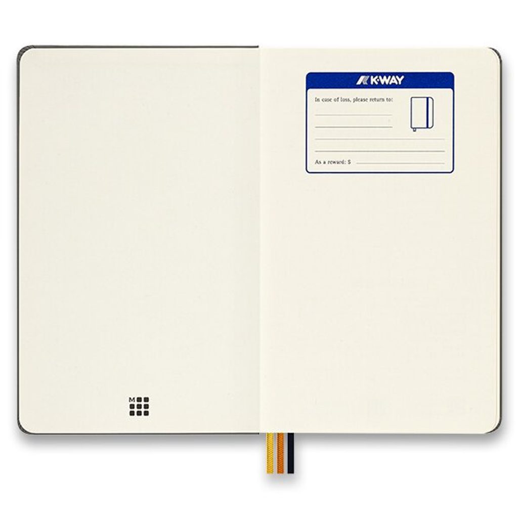 Moleskine K-Way notebook - hardcover - L, clear 1331/191711