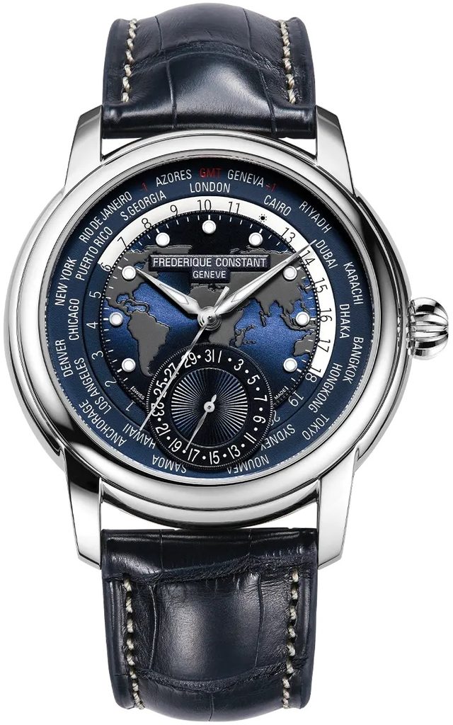 Frederique constant shop worldtimer review