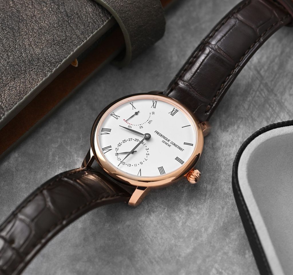 Frederique constant slimline store power reserve manufacture