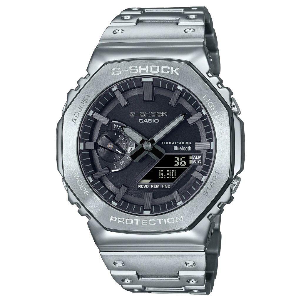 G shock stainless shop steel watch price