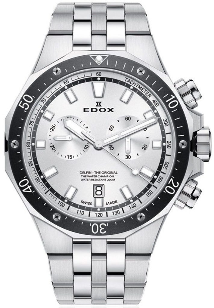 Montre Edox Delfin Quartz Pour Homme - Modèle Vintage, Occasion