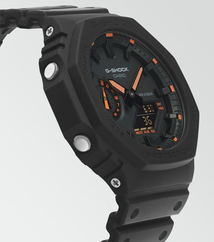 Casio G-Shock GA2100 Digital Carbon Resin Men's Watch GA2100-1A Black