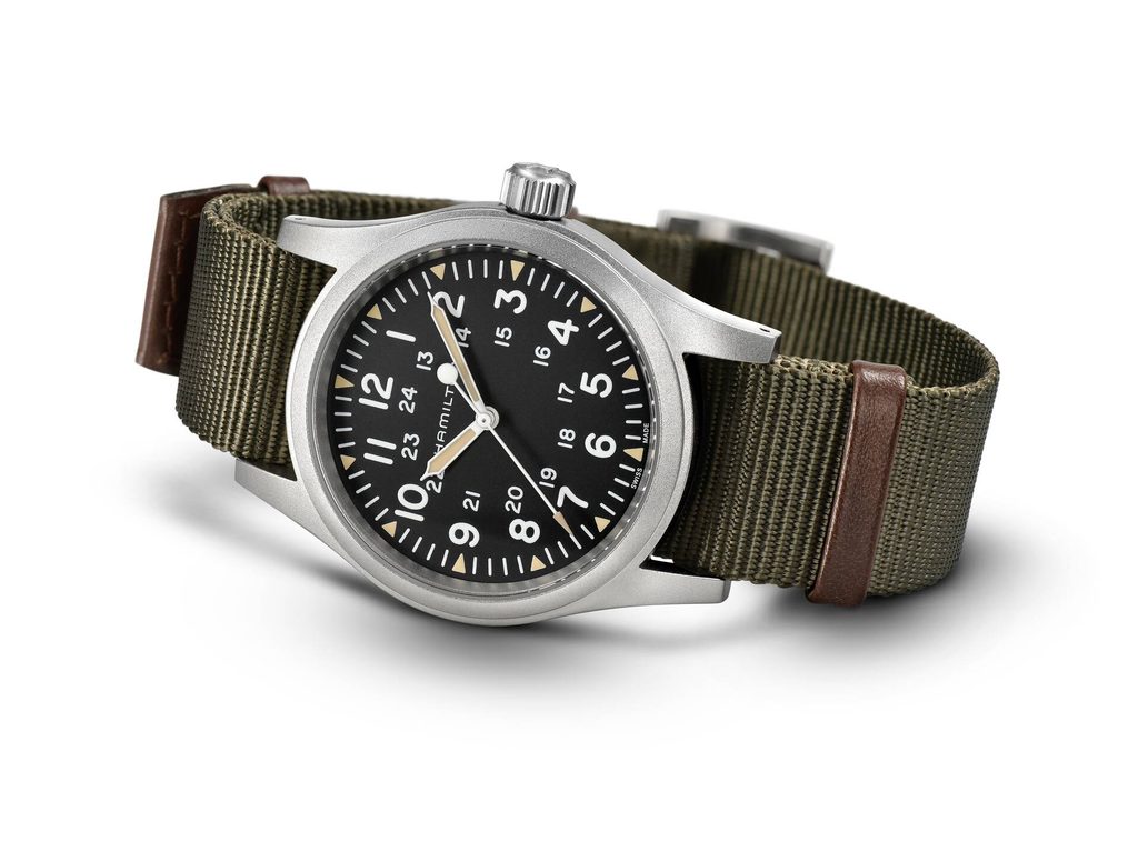 Hamilton men's khaki field on sale watch