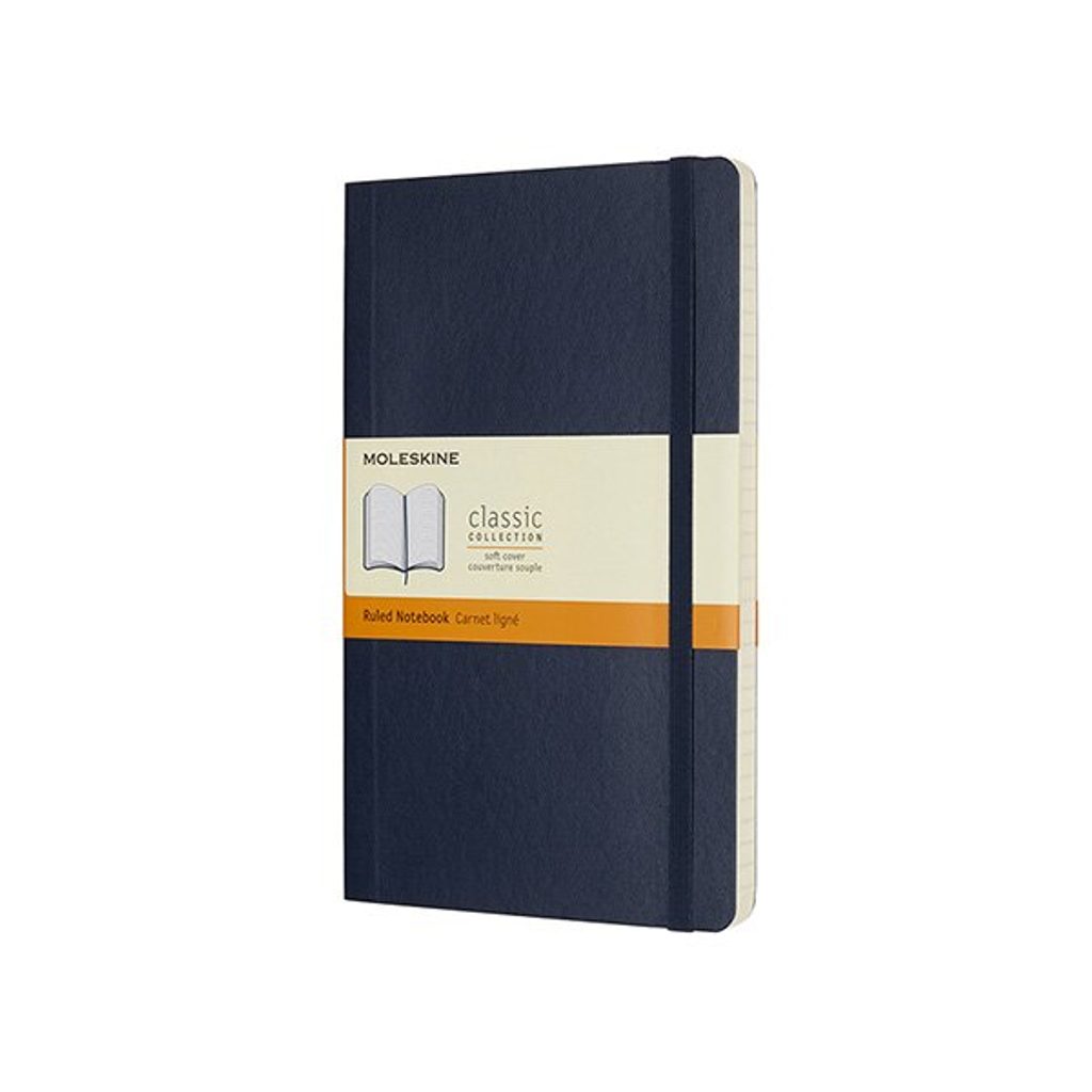 Moleskine notebook CHOICE OF COLOURS - soft cover - L, lined 1331/11272