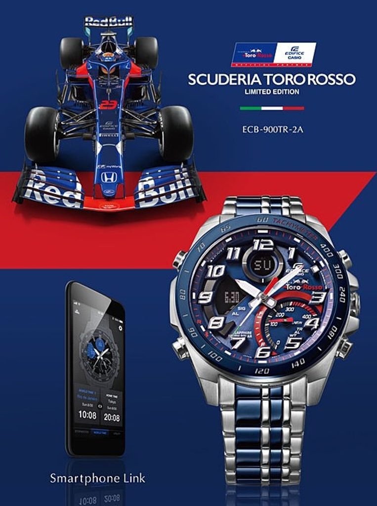 Casio ECB-900TR-2AER Toro Rosso Limited Edition | Helveti.cz