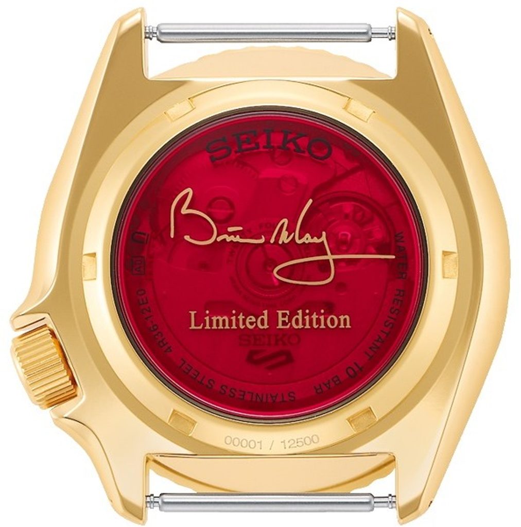 Seiko 5 Sports Brian May Limited Edition SRPH80K1 Red Special II |  