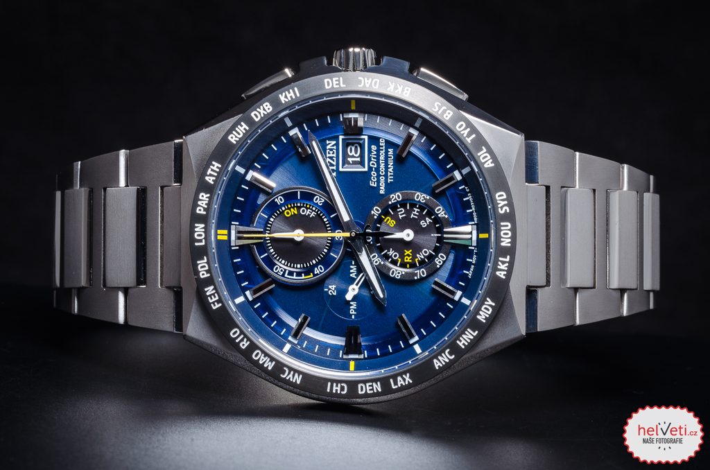 Citizen Worldtime Radio Controlled Super Titanium AT8234-85L | Helveti.eu