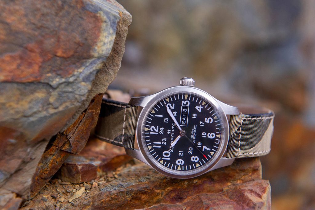 Khaki field hotsell day date auto