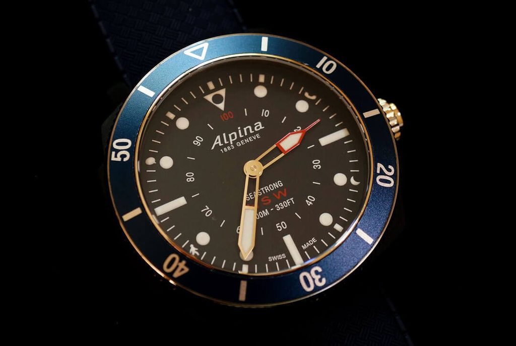 Alpina Seastrong Horological Smartwatch AL-282LNN4V6 | Helveti.cz