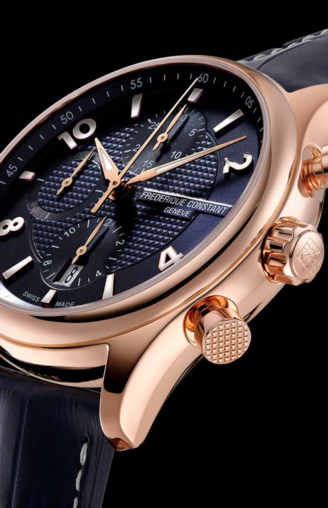 FREDERIQUE CONSTANT MENS STAINLESS STEEL Silver-Tone Automatic