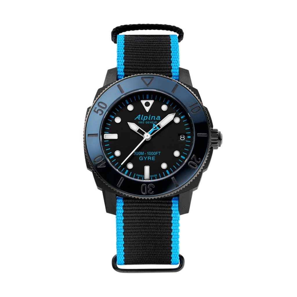 SET Alpina Seastrong Diver Gyre Gents Limited Edition AL