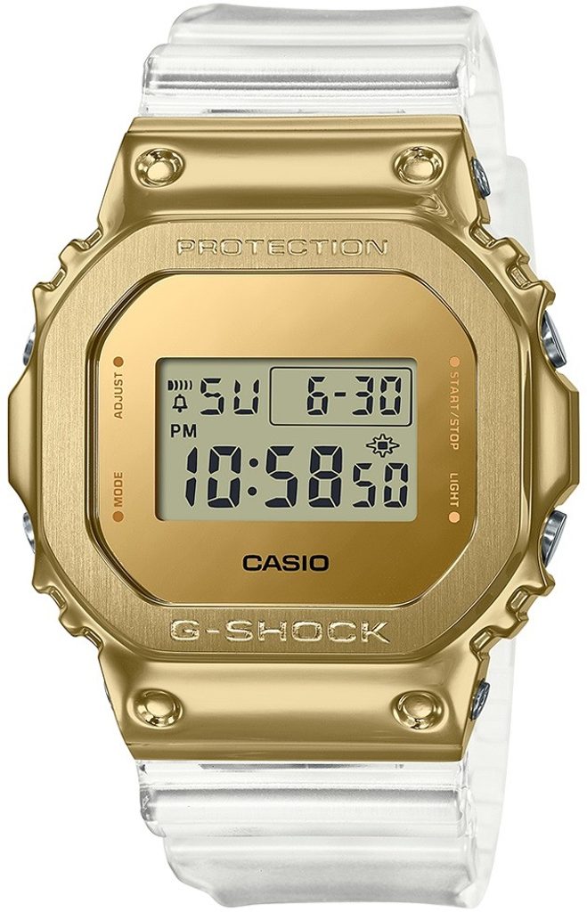 Casio G-Shock GM-5600SG-9ER Skeleton Gold Series | Helveti.cz