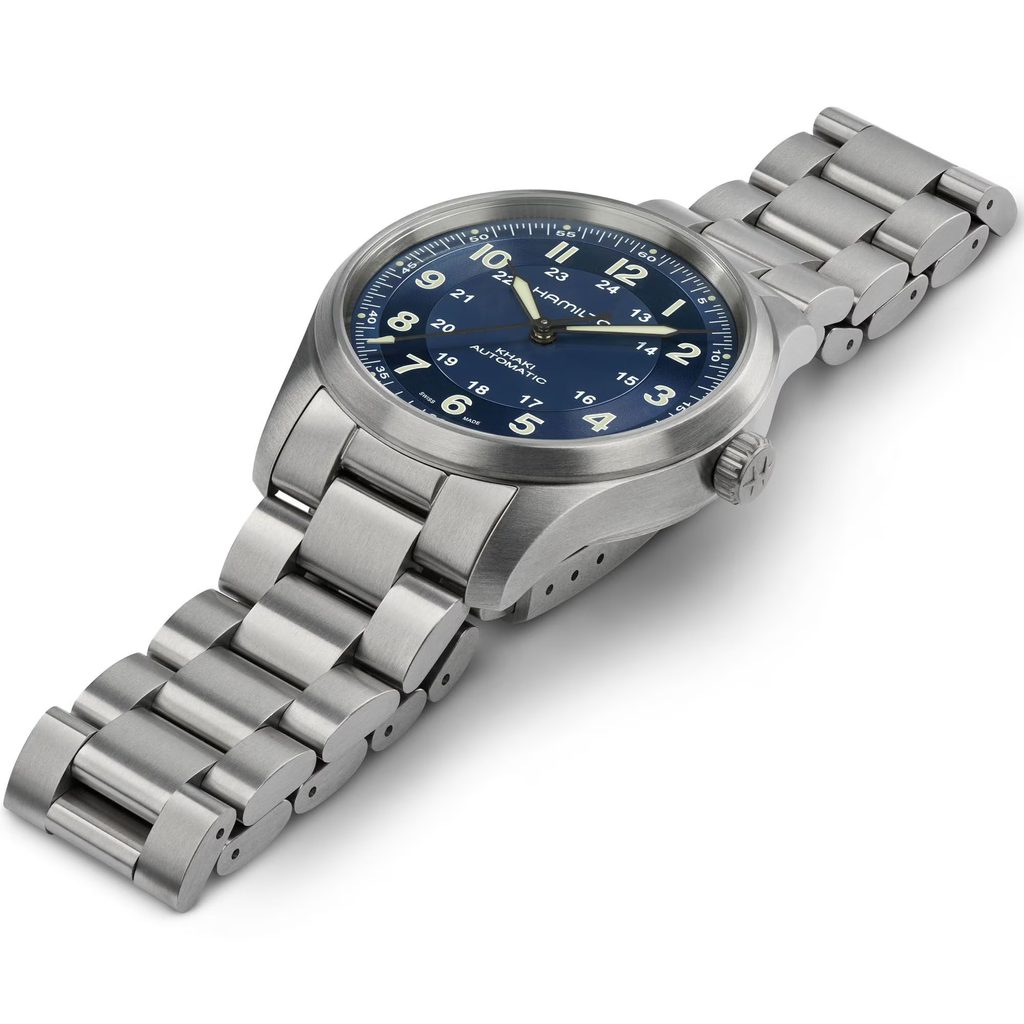 Hamilton Khaki Field Titanium Auto H70205140 Helveti.eu