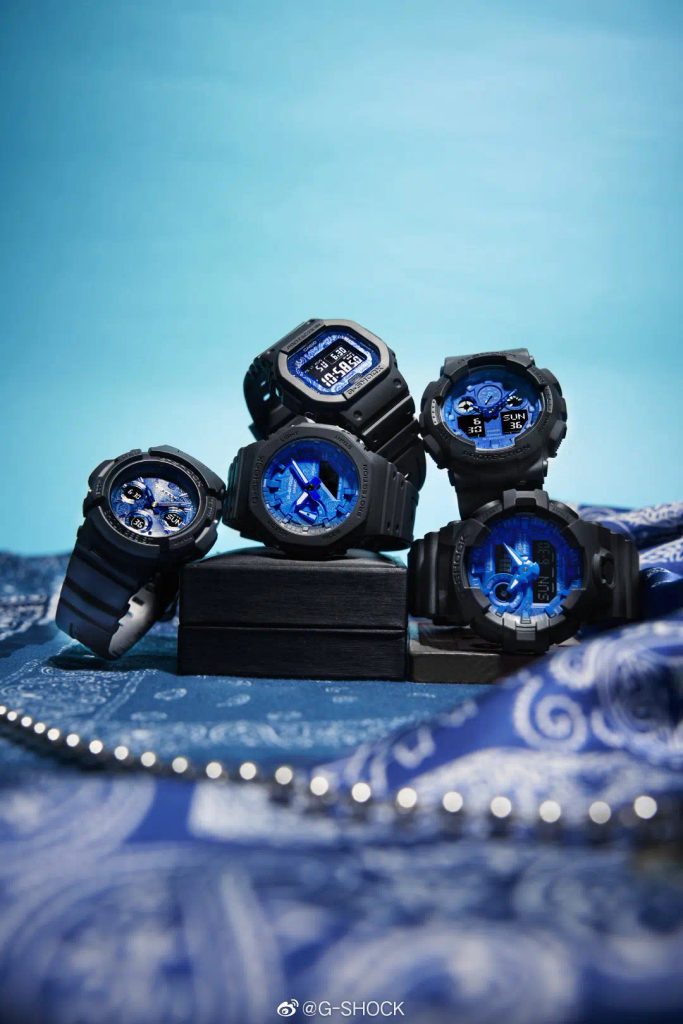 Casio G-Shock GW-B5600BP-1ER Blue Paisley Series | Helveti.cz