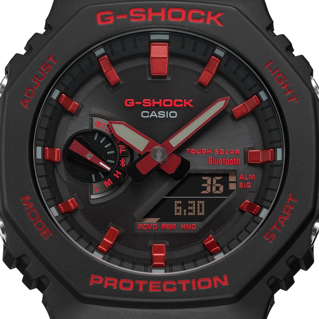 det tvivler jeg på Pil Patriotisk Casio G-Shock GA-B2100BNR-1AER Ignite Red Series | Helveti.eu
