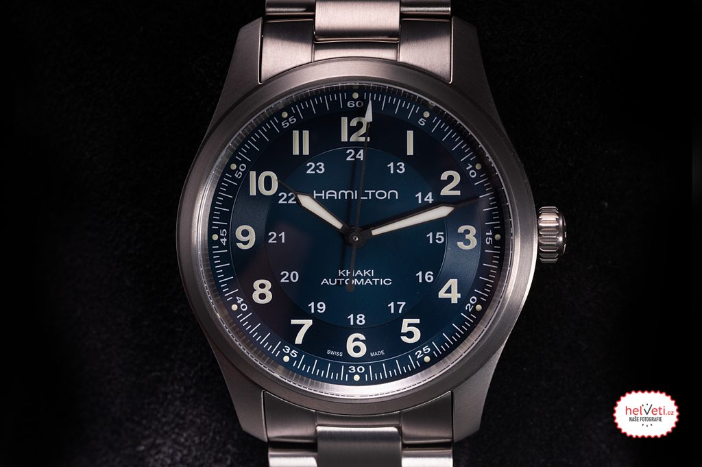 Hamilton Khaki Field Titanium Auto H70205140 Helveti.eu