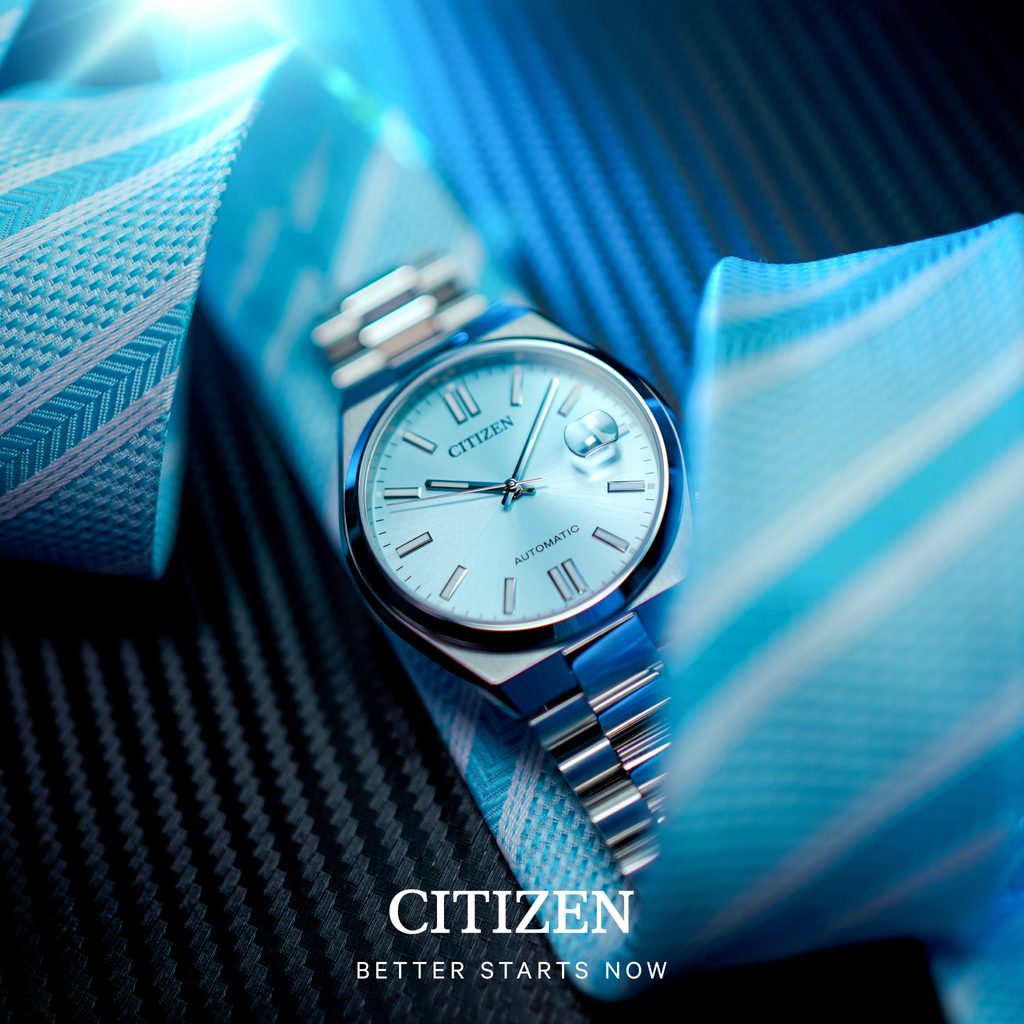 Citizen Tsuyosa NJ0151-88L Automatic Mechanical Blue Analog Sapphire Men's  Watch