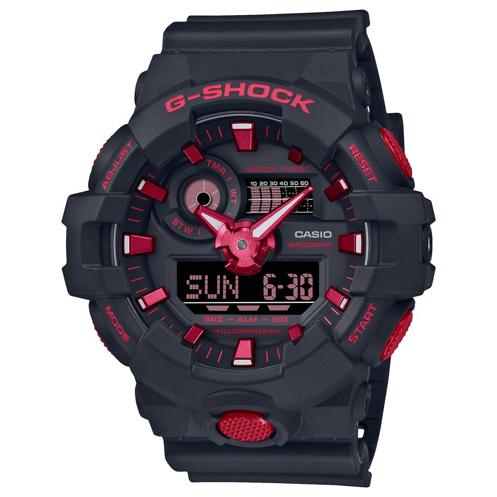 Casio G-Shock GA-700BNR-1AER Ignite Red Series | Helveti.eu