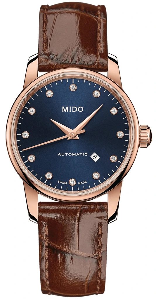 SET Mido Baroncelli Midnight Blue M8600.3.15.8 a M7600.3.65.8