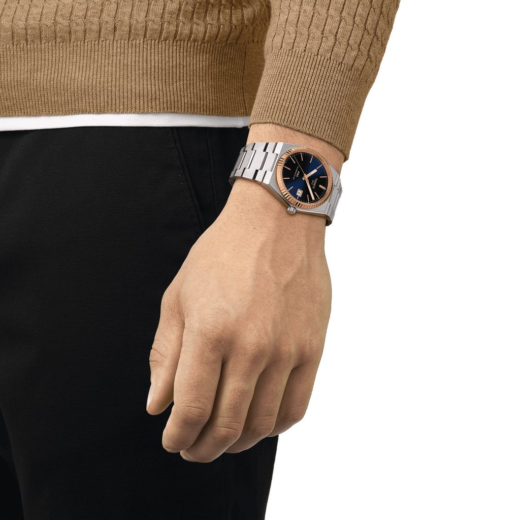 Tissot powermatic online 80 18k gold